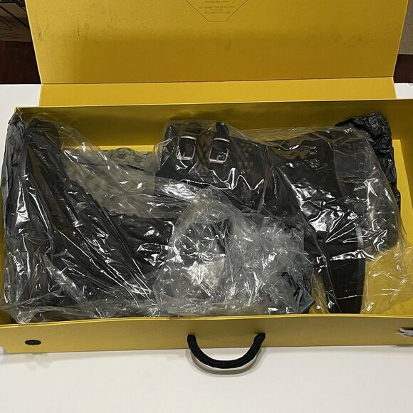 Cobra Society Javier Men’s Black Suede Short Moto Riding Boots Size EU 40 US 7 - Picture 11 of 12